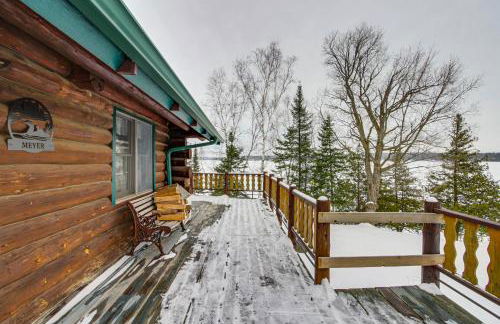 Lakefront Winter Retreat in Remer with Fire Pit! - Foto 2
