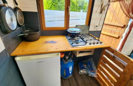 la petite maison en bois bleue - Foto 4