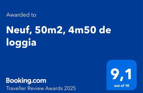 Neuf, 50m2, 4m50 de loggia - Photo 6