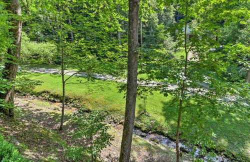 Smoky Mtn Cottage on Creek with Lanai and Forest Views - Foto 25