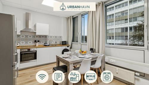 Urban Havn - 6 Apartments mit top Anbindung für bis zu 34 Personen - Foto 4, stove, dishwasher, pet friendly, heating, toaster
