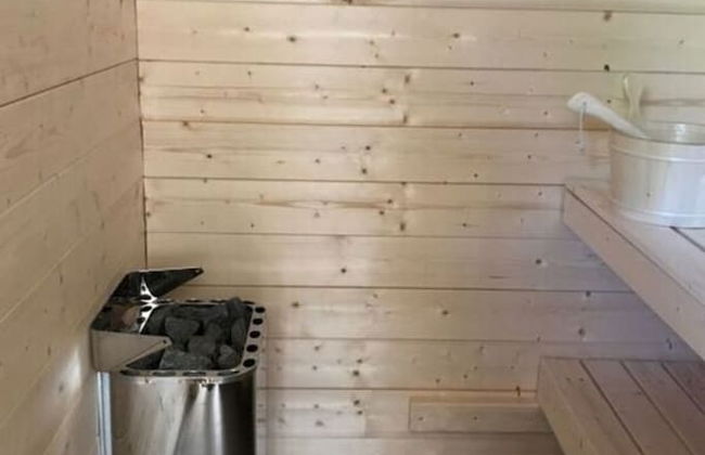 1 mit Sauna Ferienhaus Poppenhausen - Foto 14
