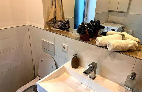 Apartments bei Playmobil EG,130m2,große Terassen,24h Self Check-in, free Parking - Foto 23