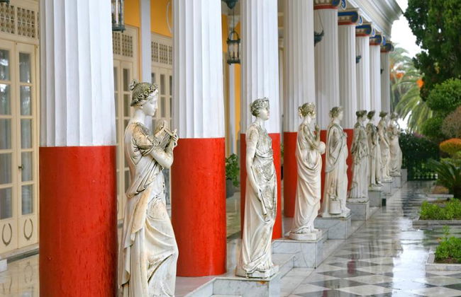 Achillion Palast, Paleokastritsa und Altstadt - Private Tour - Foto 7