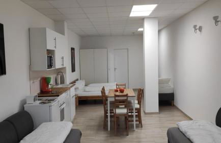 Eleonoras Ferienwohnung in Würzburg Stadt mit Terrasse und eigenen Parkplätzen vor der Tür, für große Gruppen bis zu 13 Personen geeignet - Foto 10