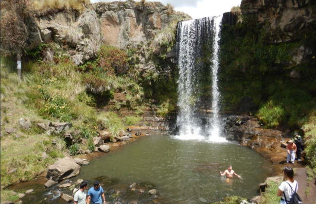 Trilha pelas cataratas de Cangallo - Foto 7