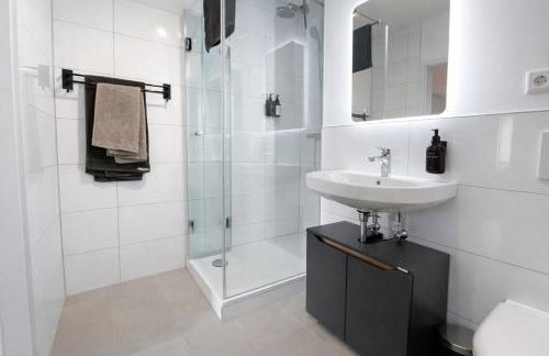 Apartment mit Rheinblick, Messe, Balkon, Küche, Parkplatz - Foto 6