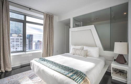 Financial District 1br w WD gym elevator NYC-1378 - Foto 8