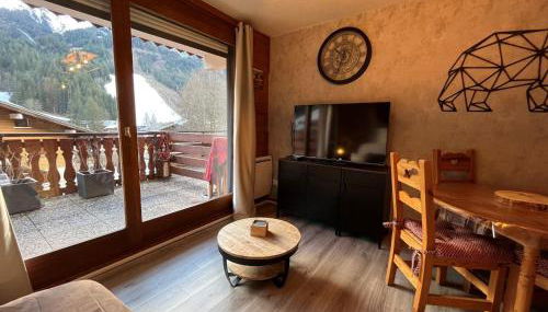 Châtel : 2 pièces pour 4 pers, terrasse, parking - FR-1-198-224 - Photo 2