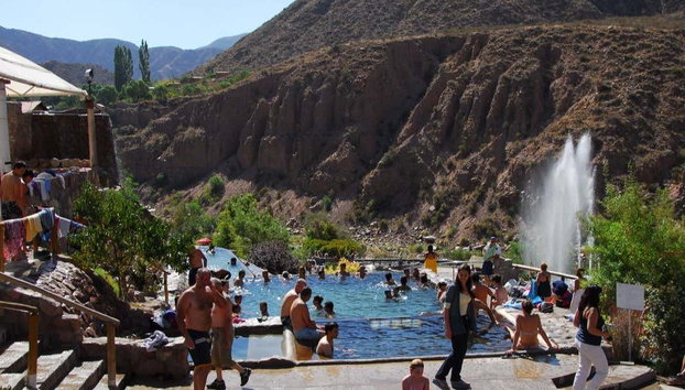 Excursión al Parque Termal de Cacheuta - Foto 4, Baño en las termas de Cacheuta