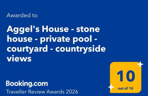 Aggel's House - stone house - private pool - courtyard - countryside views - Foto 2