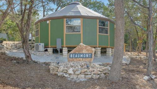 Beaumont Hill Country Luxury Yurt Cabin w Hot Tub - Foto 4