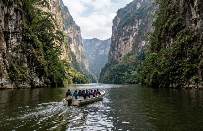 Sumidero Canyon + Chiapa de Corzo Tour - Photo 2