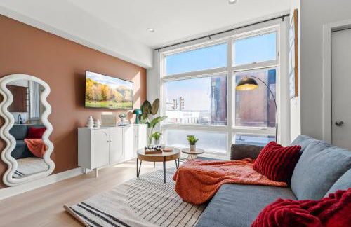 Modern 1BR Apartment Downtown Philly Near MET - Foto 4