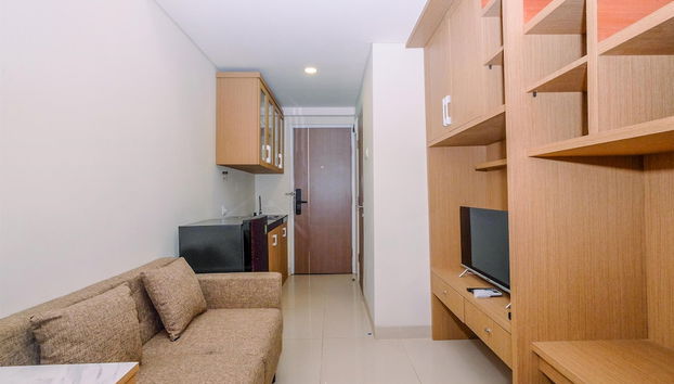 Cozy And Nice Studio Loft Apartment At Apple 1 Condovilla - Foto 5, Habitación