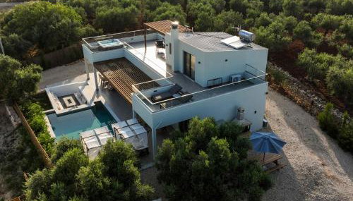Villa Mourelo luxury villa in chania with private pool jacuzzi - Foto 4