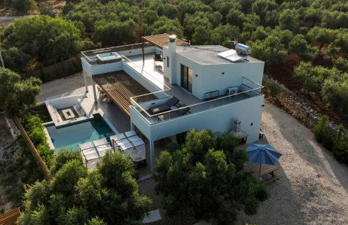 Villa Mourelo luxury villa in chania with private pool jacuzzi - Foto 4
