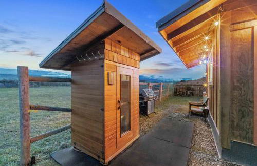 Blue Moon Tiny House Hot Tub & Sauna - Foto 11