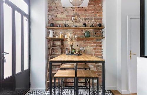 Appartement rénové une chambre avec espace de travail - Foto 5