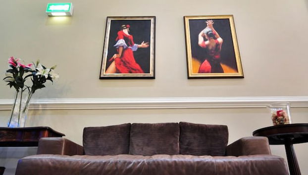 Sala de estar do lobby