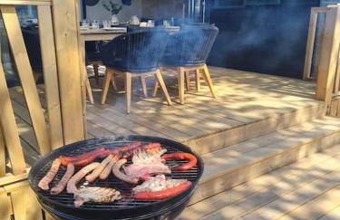 Cottage pour 6 personnes avec piscine couverte et chauffée à 300 m de la mer avec Wi-Fi et climatisé , 3 chambres - Foto 55