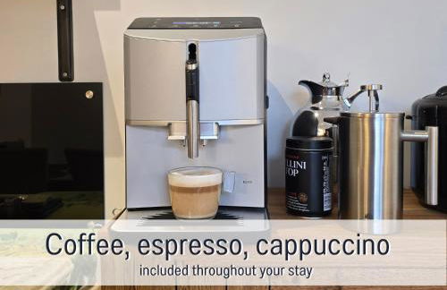 Baham-Apartment Nuernberg - including hot tub, sauna, massage chair, roof terrace, barbecue - metro 15 min, exhibition center 8 min walk - Foto 6