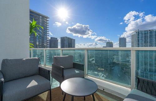 Luxury 2BD Corner Loft with Stunning Miami River View - Foto 52
