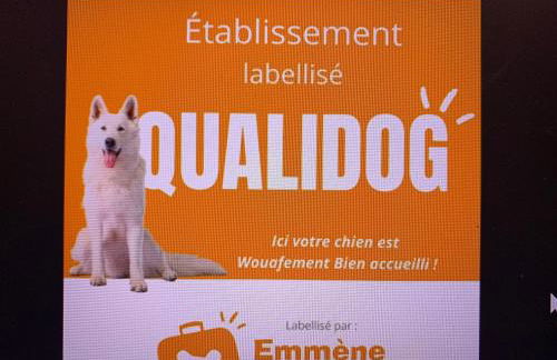 Le repos des escargots - Appartement 3 étoiles - label Qualidog - 1 à 6 personnes avec jardin ombragé et aménagé - Photo 2