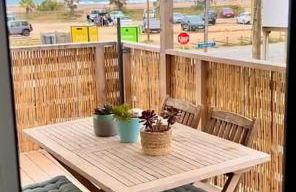 Chalet 4 à 6 pers Terrasse vue mer - Foto 4