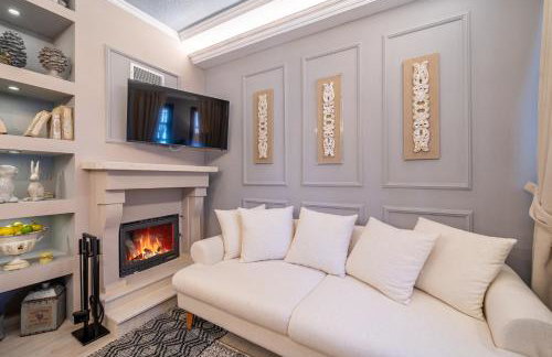 Dandy Villas Nymfaio - Snow Queen - Sauna - Fireplace - Up to 6 adults 2kids - Foto 19