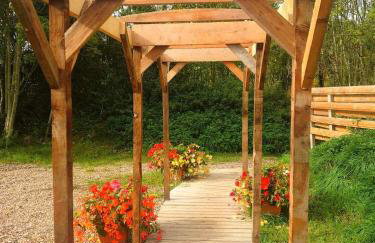 Beautiful Wooden tiny house, Glamping cabin with hot tub 2 - Foto 16