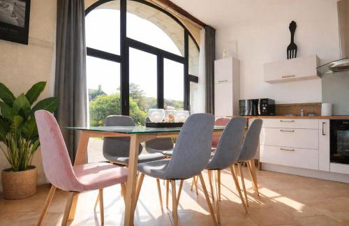 Appartement lumineux et cosy avec jardin vue sur chateau près Port en Bessin, Bayeux et Omaha Beach - Foto 28