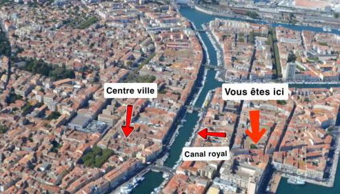 Le Cocon de ville sètois, Clim, patio et garage pour véhicule moyen, type clio, draps et serviettes inclus - Foto 2