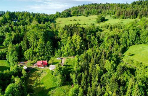 Przysiółek Flądrówka - Dom na odludziu z widokiem na Gorce i Tatry - Foto 1