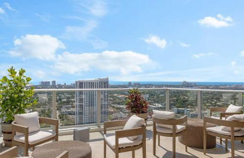 Downtown Fort Lauderdale 1BR w WD Pool Gym MIA-12 - Foto 23