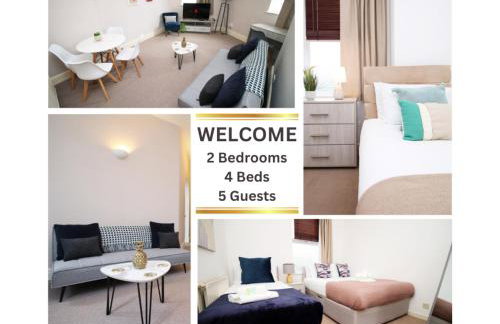 2 Bedroom City Apartment - 20mins Walk to Cabot Circus, With Free Wi-Fi & Off-Peak Parking Included - Foto 1