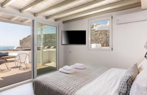 Villa in Mykonos - 6 bedroom - 1km from Mykonos Town - Infinity pool - Sunset view - Foto 28