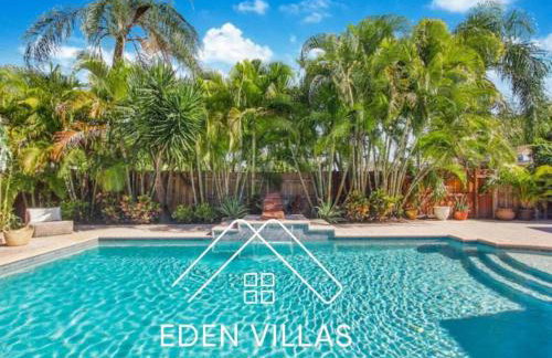 Casa Aloha Tropical Pool Beach 9 Mins Games - Foto 1