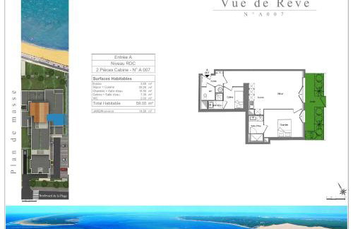 Residence vue de reve - 1 ere ligne de plage - Foto 7