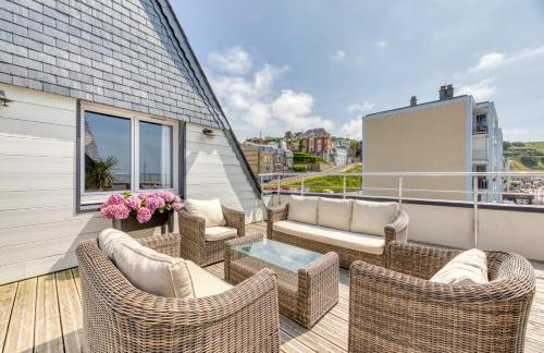 Le Poséidon - gîte exceptionnel face à la mer avec spa, terrasse, 4 chambres - Foto 30