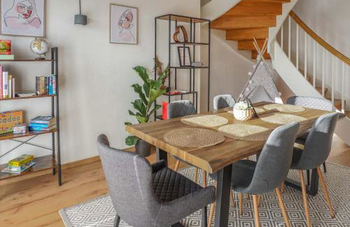 Ferienwohnung "Alpspitze" - Familienfreundliche Maisonette in Mering - Foto 18