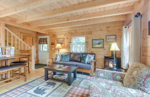 All-Season Log Cabin Escape! 11 Mi to Cranmore Mtn - Foto 4
