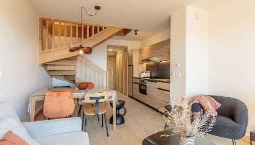 Duplex cosy avec piscine et spa, pied des pistes - FR-1-461A-25 - Foto 2