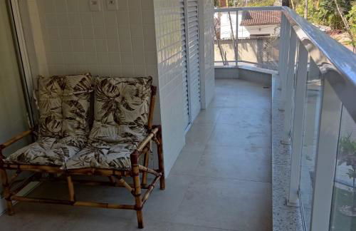 Apartamento novo a 350 m da praia das Toninhas em Ubatuba - 2 dormitórios sendo 1 suite, piscina, varanda gourmet com churrasqueira, ar condicionado, cozinha completa, garagem privativa - Foto 41