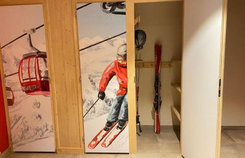 Appartement 71m2 près de Megève, à 200m télécabine la Princesse, local à ski, 2 chambres, parking couvert - Foto 31