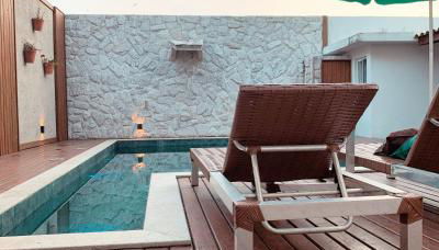 Casa com piscina em frente à Praia do Santinho - Foto 4