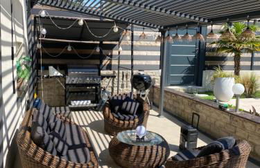 Maison avec piscine chauffée jacuzzi a1 heure paris 10 mn du centre ville - Photo 31