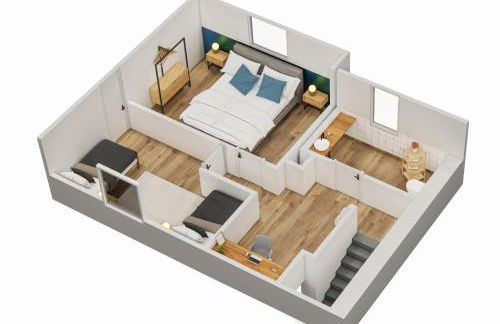 Luxury city apartment with parking - Foto 35