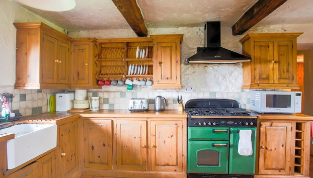 Vintage Holiday Home in Welshpool With Garden - Foto 2, Eigene Küche