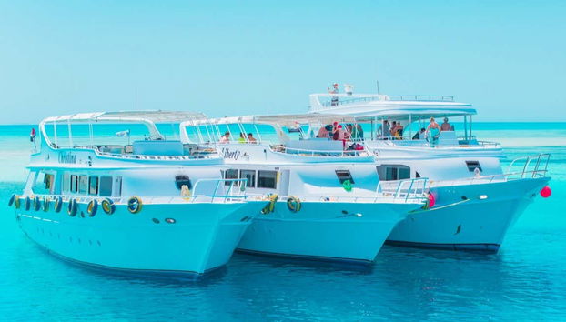 Le barche su cui navigheremo a Ras Muhammad